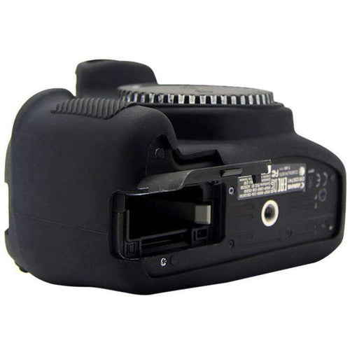 Amzer Soft Silicone Protective Case for Canon EOS 1300D or 1500D (Black)
