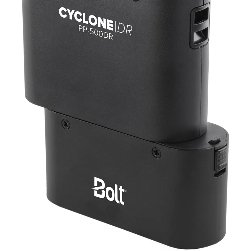 Bolt PP-500DR Dual-Outlet Power Pack with Two PP-5800BP Removable Batteries and PP-MCX Mounting Clamp Kit