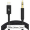 Thore 3.5mm Audio to Lightning Connector Aux Cable (4', Black)