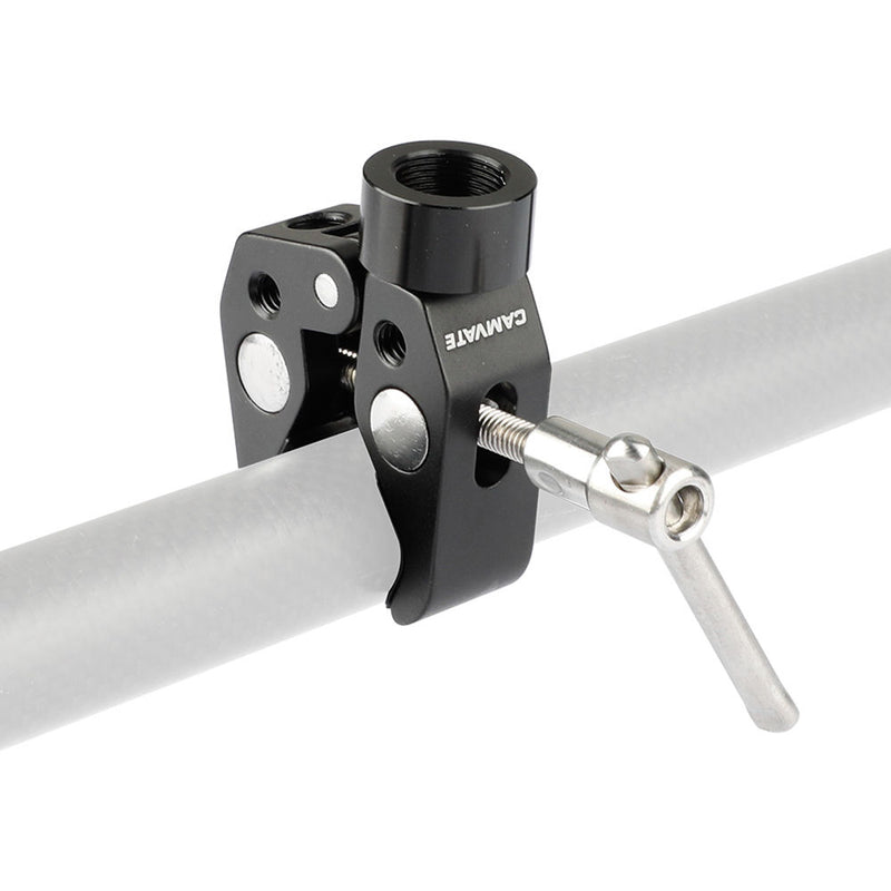 CAMVATE Multipurpose Super Crab Clamp with 1/4"-20 Male to 5/8"-27 Female Adapter