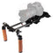 CAMVATE DSLR Shoulder Mount Rig Dual Handgrip Support With Manfrotto Standard Quick Release Plate
