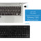 Macally 104-Key Wireless RF Keyboard for PC