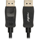 Rocstor DisplayPort 1.2 Cable (10', Black)