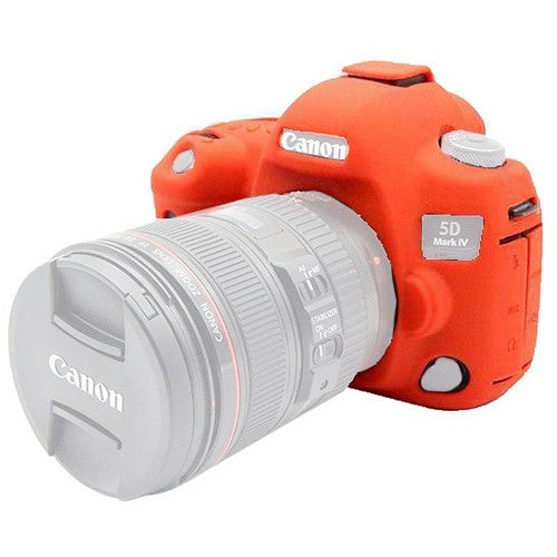 Amzer Soft Silicone Protective Case for Canon EOS 5D Mark IV (Yellow)