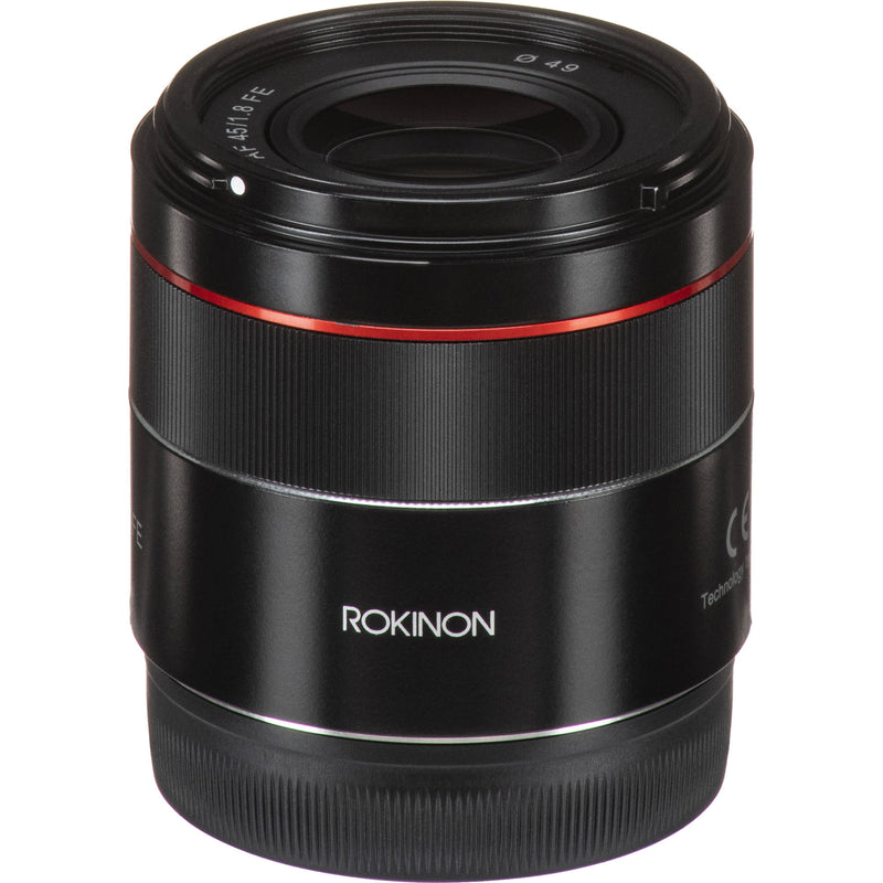 Rokinon AF 45mm f/1.8 FE Lens for Sony E