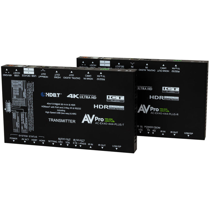 AVPro Edge 4K 4:4:4 HDMI 2.0 over HDBaseT Extender Plus Kit (131')