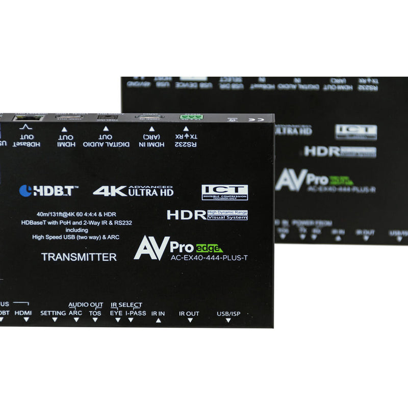 AVPro Edge 4K 4:4:4 HDMI 2.0 over HDBaseT Extender Plus Kit (131')