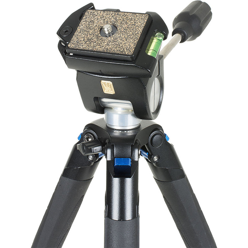 Slik Sprint Pro III EZ Travel Tripod with SH-707E 2-Way Pan Head (Matte Black)