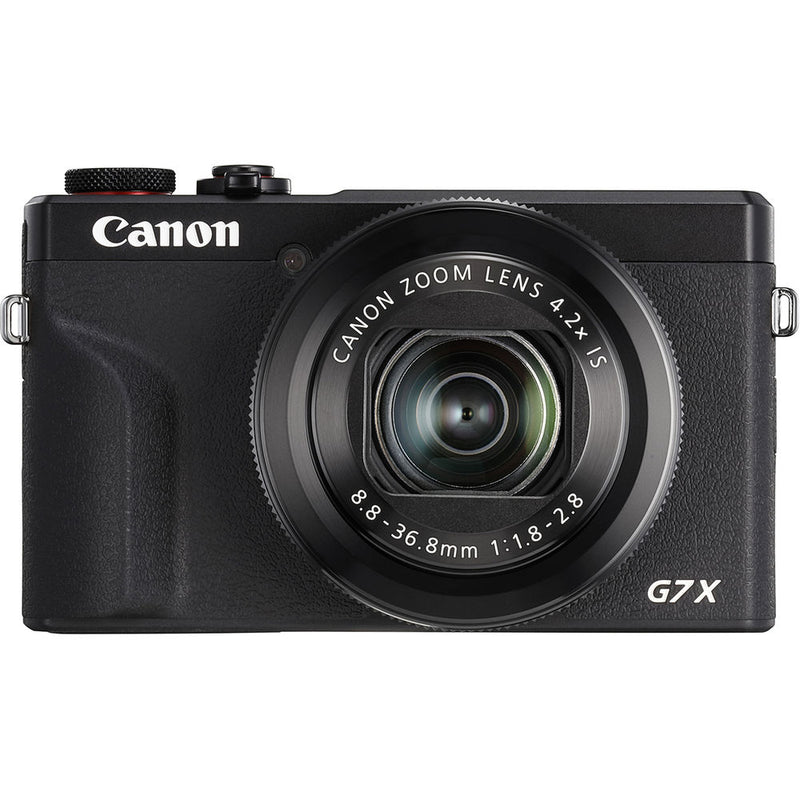 Canon PowerShot G7 X Mark III Digital Camera with Accessories Kit (Black)