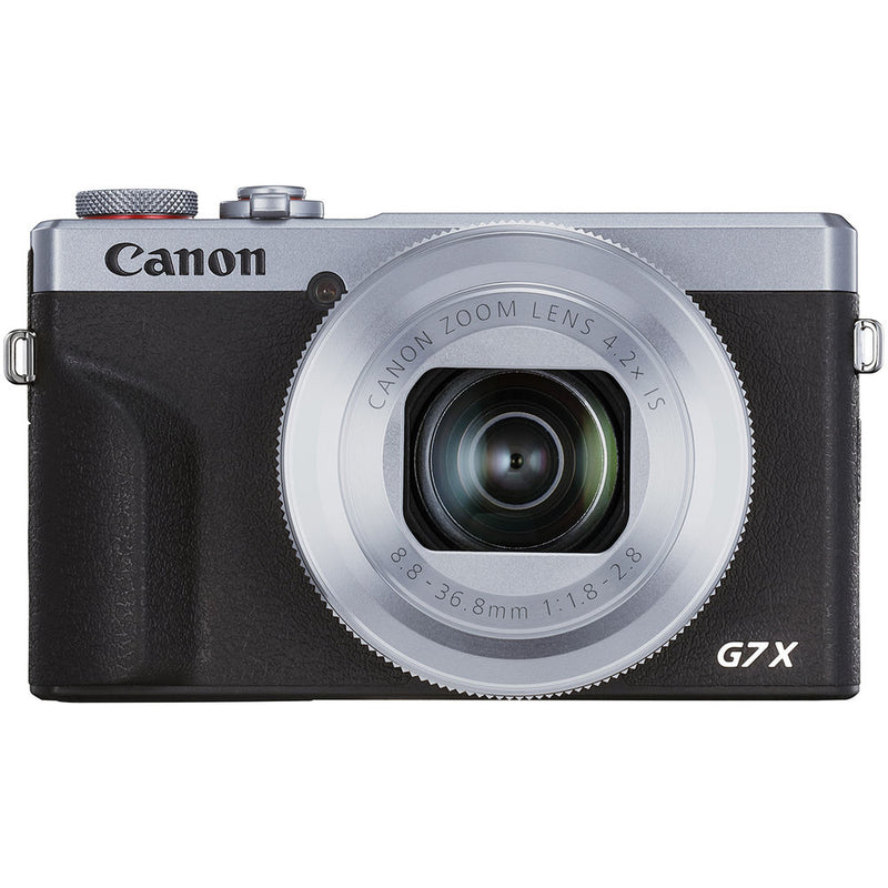 Canon PowerShot G7 X Mark III Digital Camera with Accessories Kit (Silver)