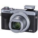 Canon PowerShot G7 X Mark III Digital Camera with Accessories Kit (Silver)