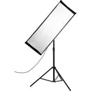 Nanlite Asymmetrical Stripbank Softbox with Bowens Mount (18 x 43")