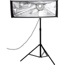 Nanlite Asymmetrical Stripbank Softbox with Bowens Mount (18 x 43")