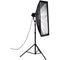 Nanlite Asymmetrical Stripbank Softbox with Bowens Mount (18 x 43")