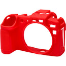 easyCover Silicone Protection Cover for Canon EOS 1Dx, 1Dx Mark II, Mark III (Red)
