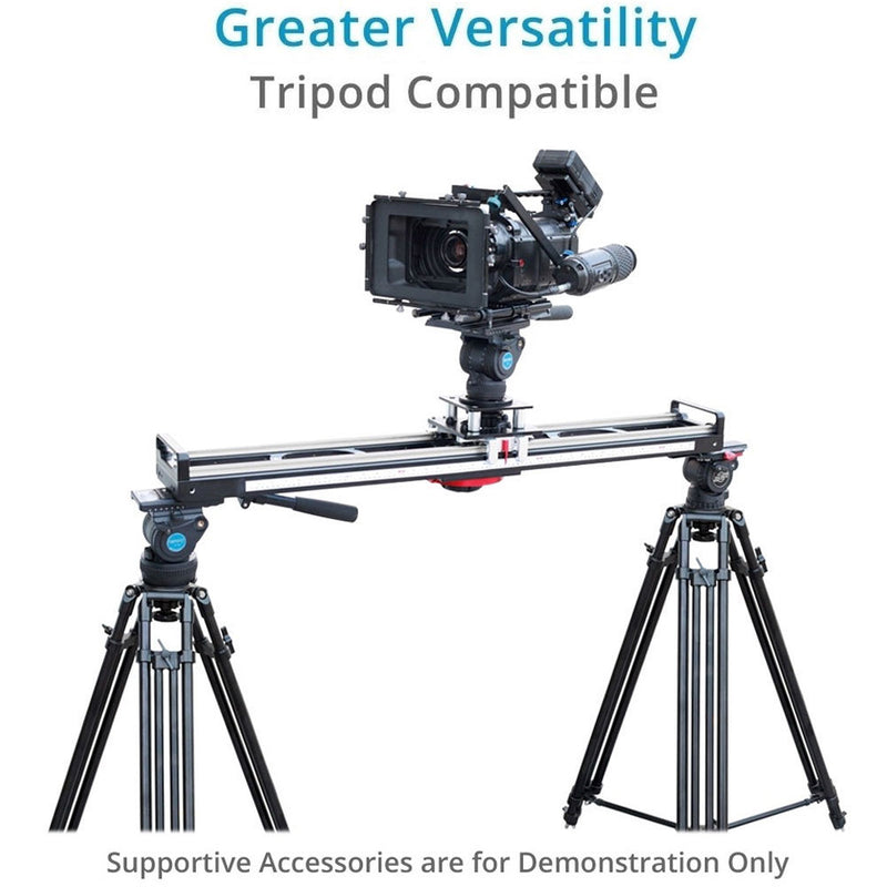 Proaim 4' Flyking Precision Camera Slider with 100mm Bowl Mount & Carrying Case