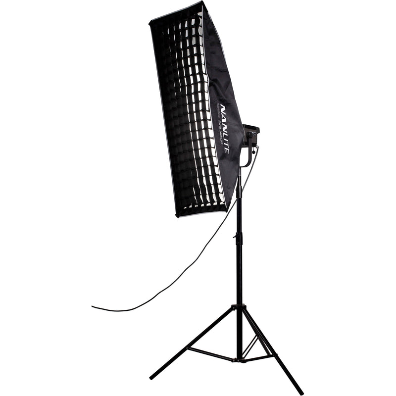 Nanlite Fabric Grid for Asymmetrical Stripbank Softbox (18 x 43")