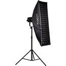 Nanlite Fabric Grid for Asymmetrical Stripbank Softbox (18 x 43")