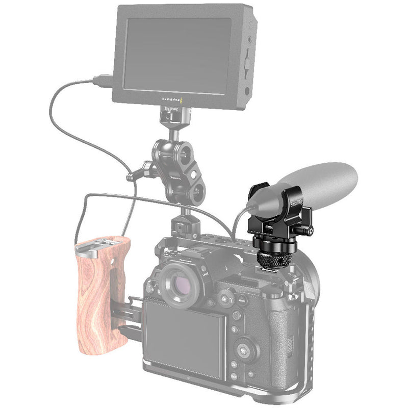 SmallRig Shotgun Microphone Holder (Cold Shoe)