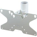 ViewZ Telescopic 3' - 8' Ceiling Mount with Length, Rotation and Tilt Adjust (White)