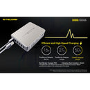 Nitecore UA66Q 6-Port USB 2.0 68W Power Adapter with Quick Charge 3.0