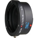 KIPON Baveyes 0.7x Mark 2 Lens Mount Adapter for Contax/Yashica-Mount Lens to FUJIFILM X-Mount Camera