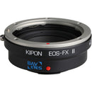 KIPON Baveyes 0.7x Mark 2 Lens Mount Adapter for Canon EF-Mount Lens to FUJIFILM X-Mount Camera