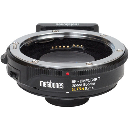 Metabones T Speed Booster ULTRA 0.71x Adapter for Canon EF Lens to BMPCC 4K Camera