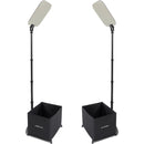 Acebil 15" High-Brightness Conference Teleprompter (Pair)