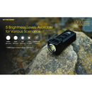 Nitecore TUP Rechargeable Pocket Flashlight (Black)