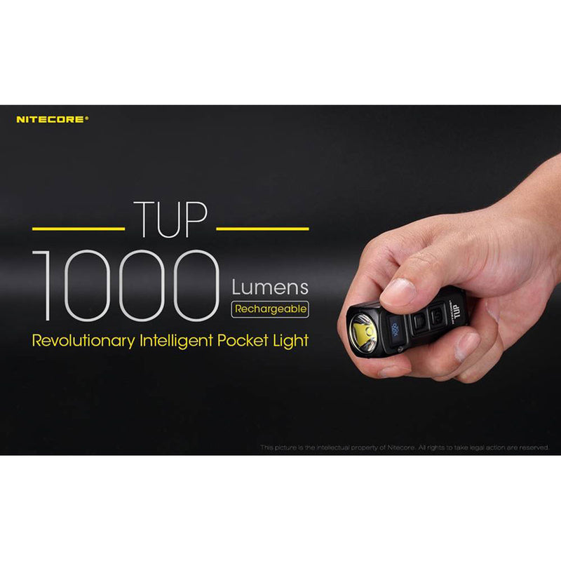 Nitecore TUP Rechargeable Pocket Flashlight (Gray)