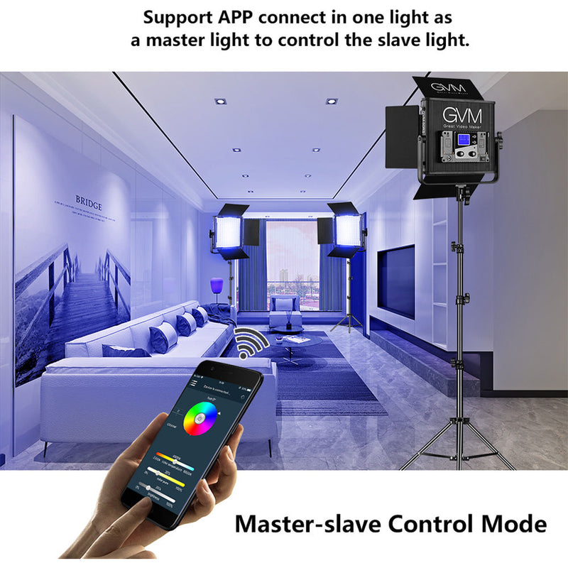 GVM 50RS3L RGB 3-Light Kit