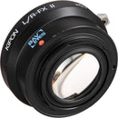 KIPON Baveyes 0.7x Mark2 Lens Mount Adapter for Leica R Lens to FUJIFILM FX-Mount Camera