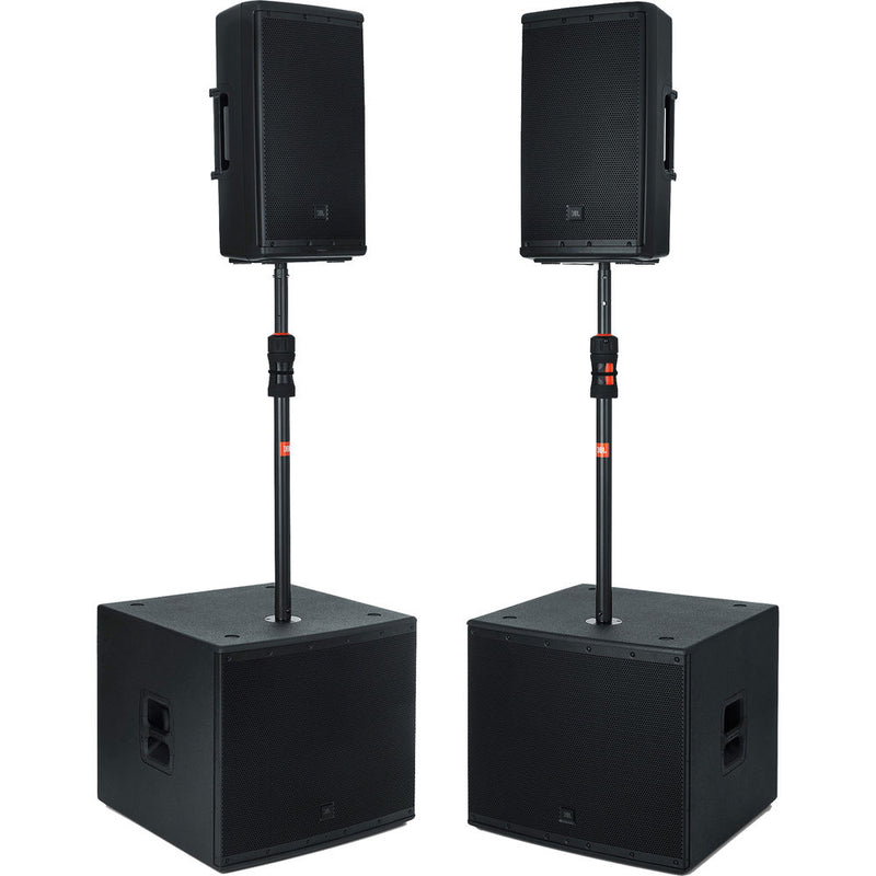 JBL BAGS Deluxe Gas Lift Subwoofer Speaker Pole (Pair)