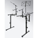 K&M Laptop Shelf/Keyboard Stand (Black)