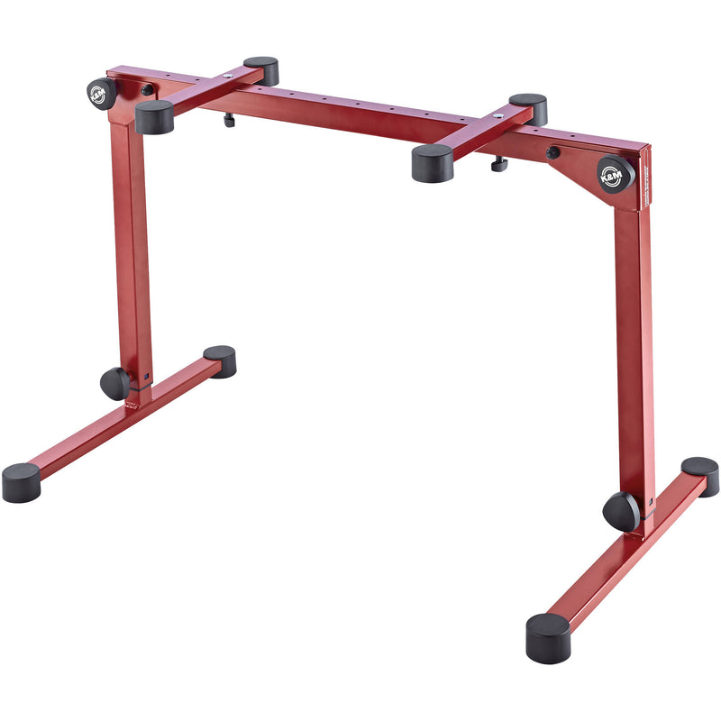 K&M Table-Style Keyboard Stand (Ruby Red)