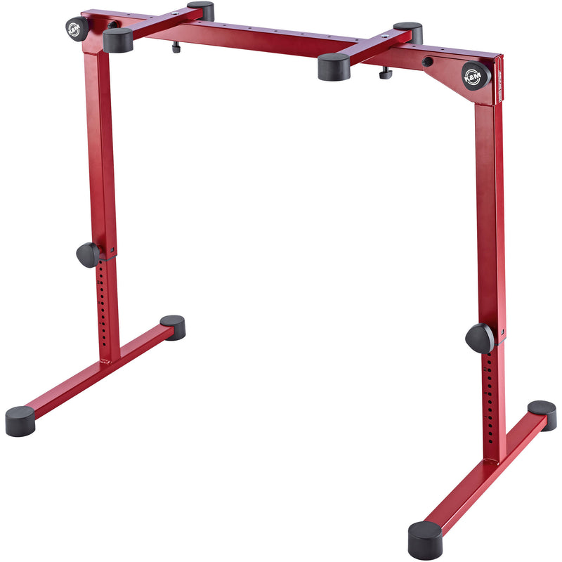K&M Table-Style Keyboard Stand (Ruby Red)