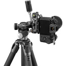 Gitzo GT2542 Mountaineer Series 2 Carbon Fiber Tripod with GHF3W 3-Way Fluid Head Kit