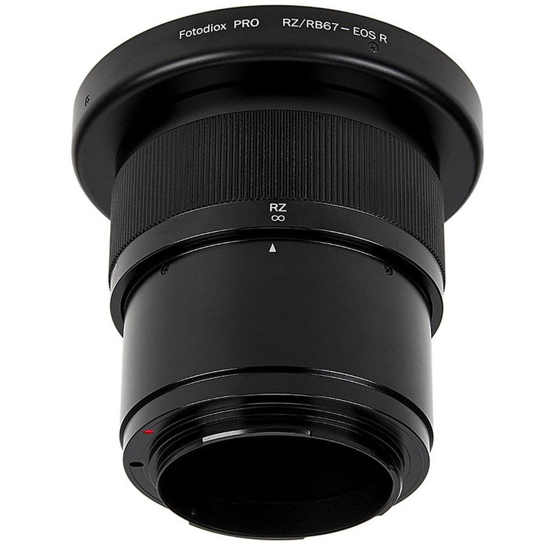 FotodioX Pro Lens Mount Adapter for Mamiya RB67/RZ67 Lens to Canon RF Mount with Built-In Focusing Helicoid