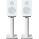 Kanto Living 9" Universal Desktop Speaker Stand (White)