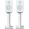 Kanto Living 9" Universal Desktop Speaker Stand (White)