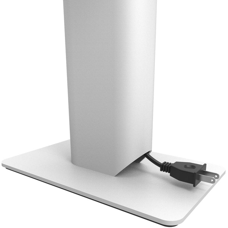 Kanto Living 9" Universal Desktop Speaker Stand (White)