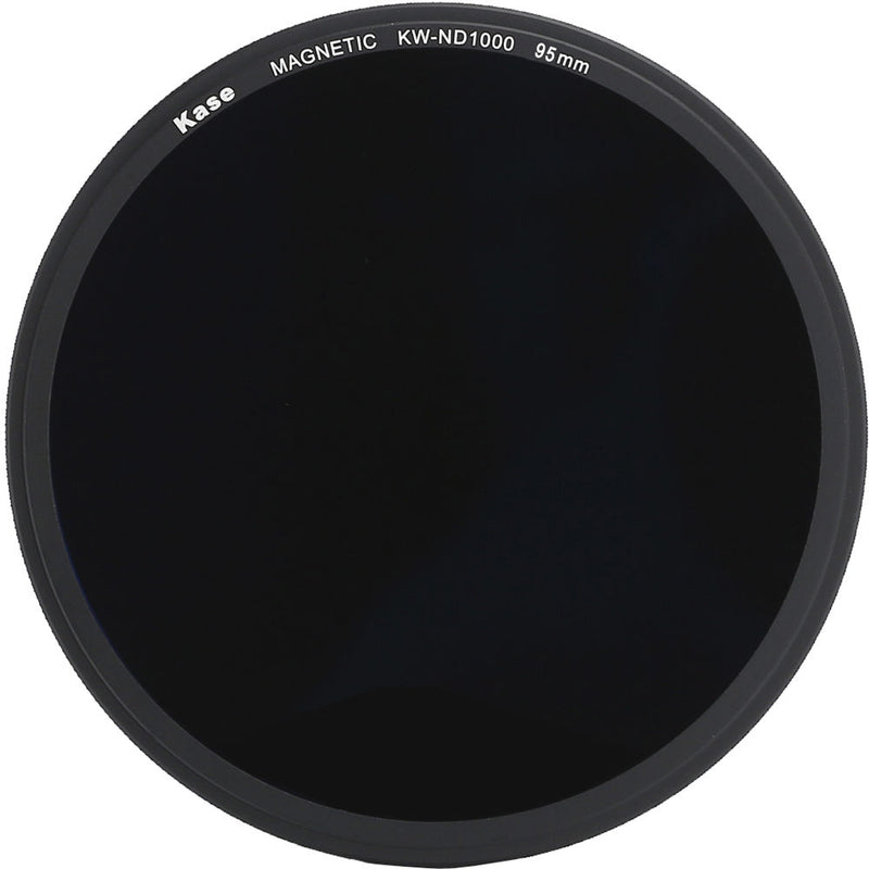 Kase Wolverine Magnetic ND1000 Solid Neutral Density 3.0 Filter with 95mm Lens Adapter Ring (10-Stop)