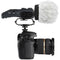 Movo Photo Professional Furry Windscreen With Acoustic Foam Technology For Portable Digital Recorders