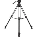 Magnus REX VT-6000 2-Stage Video Tripod with Fluid Head