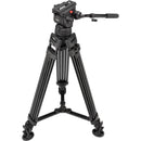 Magnus REX VT-6000 2-Stage Video Tripod with Fluid Head