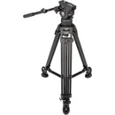 Magnus REX VT-6000 2-Stage Video Tripod with Fluid Head