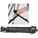 Magnus REX VT-6000 2-Stage Video Tripod with Fluid Head