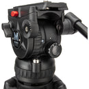 Magnus REX VT-6000 2-Stage Video Tripod with Fluid Head