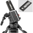 Magnus REX VT-6000 2-Stage Video Tripod with Fluid Head